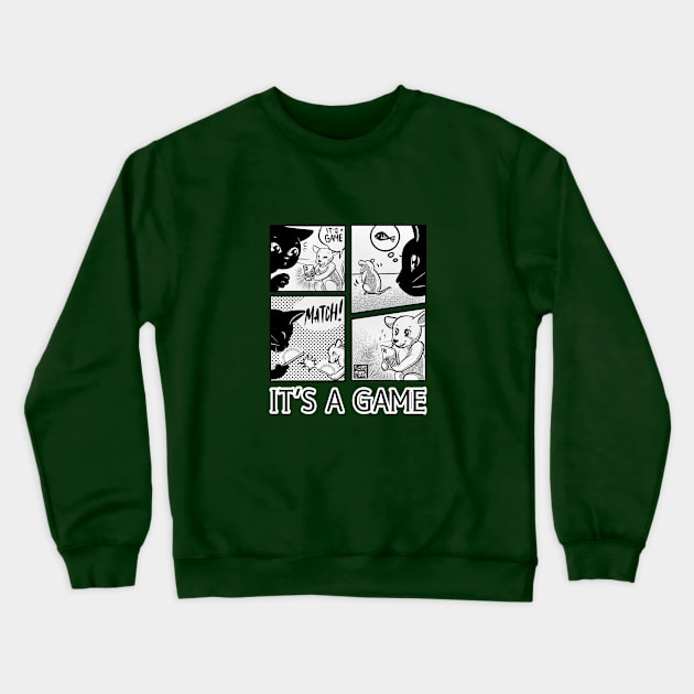 It's a game Crewneck Sweatshirt by BATKEI